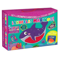 Rompecabezas Tocar y Sentir – ¡Animales Marinos!
