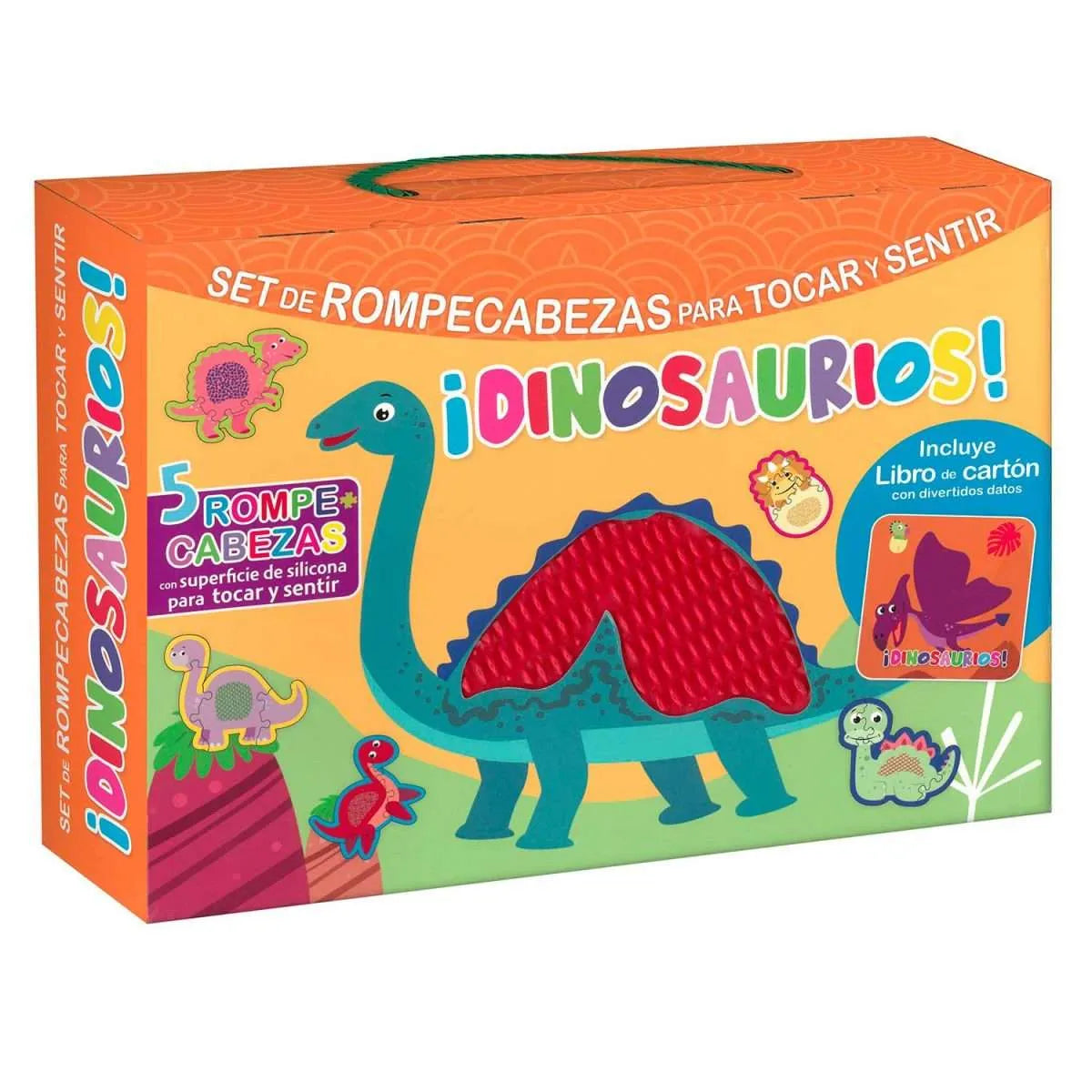 Rompecabezas Tocar y Sentir – ¡Dinosaurios!