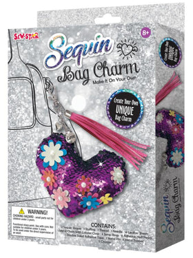 Crea tu Propio Colgante Brillante para Bolso - Corazón