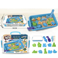 Set de Arena Mágica Animales Marinos – Sand Toy 1500 g