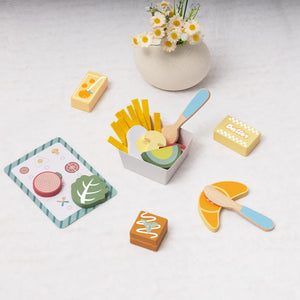 Set de Comida Saludable con Bandeja de Juego