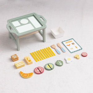 Set de Comida Saludable con Bandeja de Juego