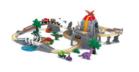 Set de Aventura Ferroviaria con Dinosaurios