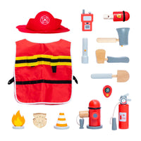 Set de Bombero de Madera