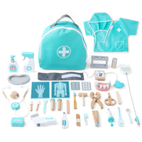 Set de Juego de Doctor de Madera – Doctor Playset - 36 Piezas