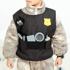 Set de Juego de Policía de Madera – 17 Piezas