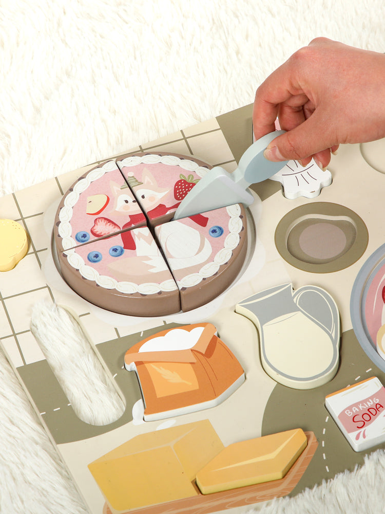 Set de Pastelería Infantil en Madera – Cake Plate