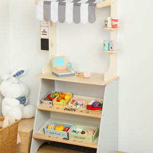 Set de Supermarket de Madera para Niños