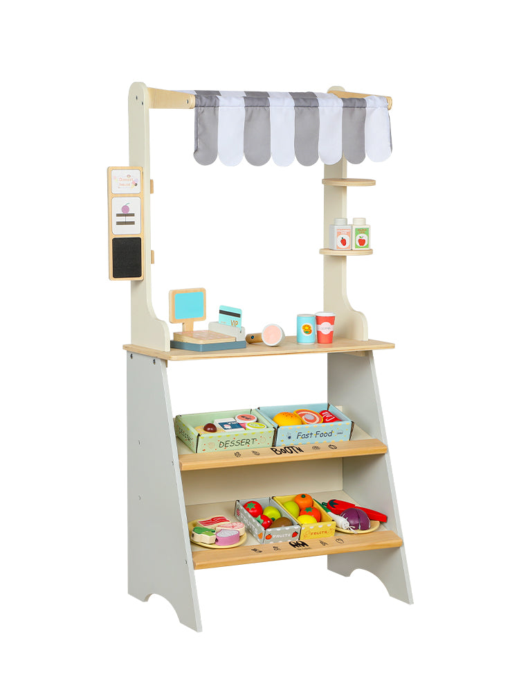 Set de Supermarket de Madera para Niños