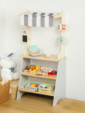 Set de Supermarket de Madera para Niños