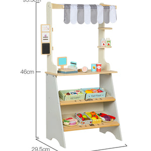 Set de Supermarket de Madera para Niños