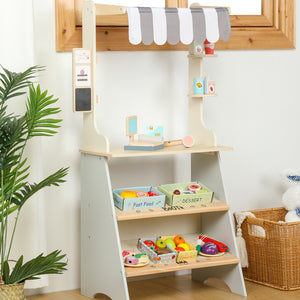 Set de Supermarket de Madera para Niños