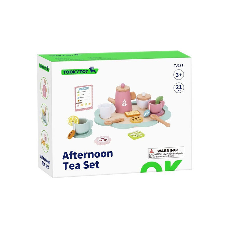 Set de Té de Madera
