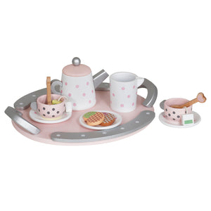 Juego de Té de Madera