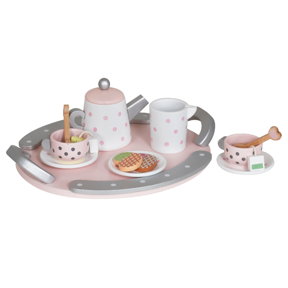 Juego de Té de Madera