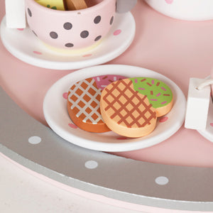 Juego de Té de Madera