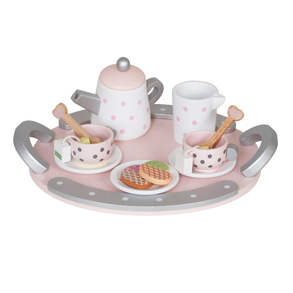 Juego de Té de Madera