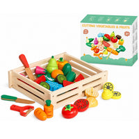 Set de Frutas y Vegetales para Cortar