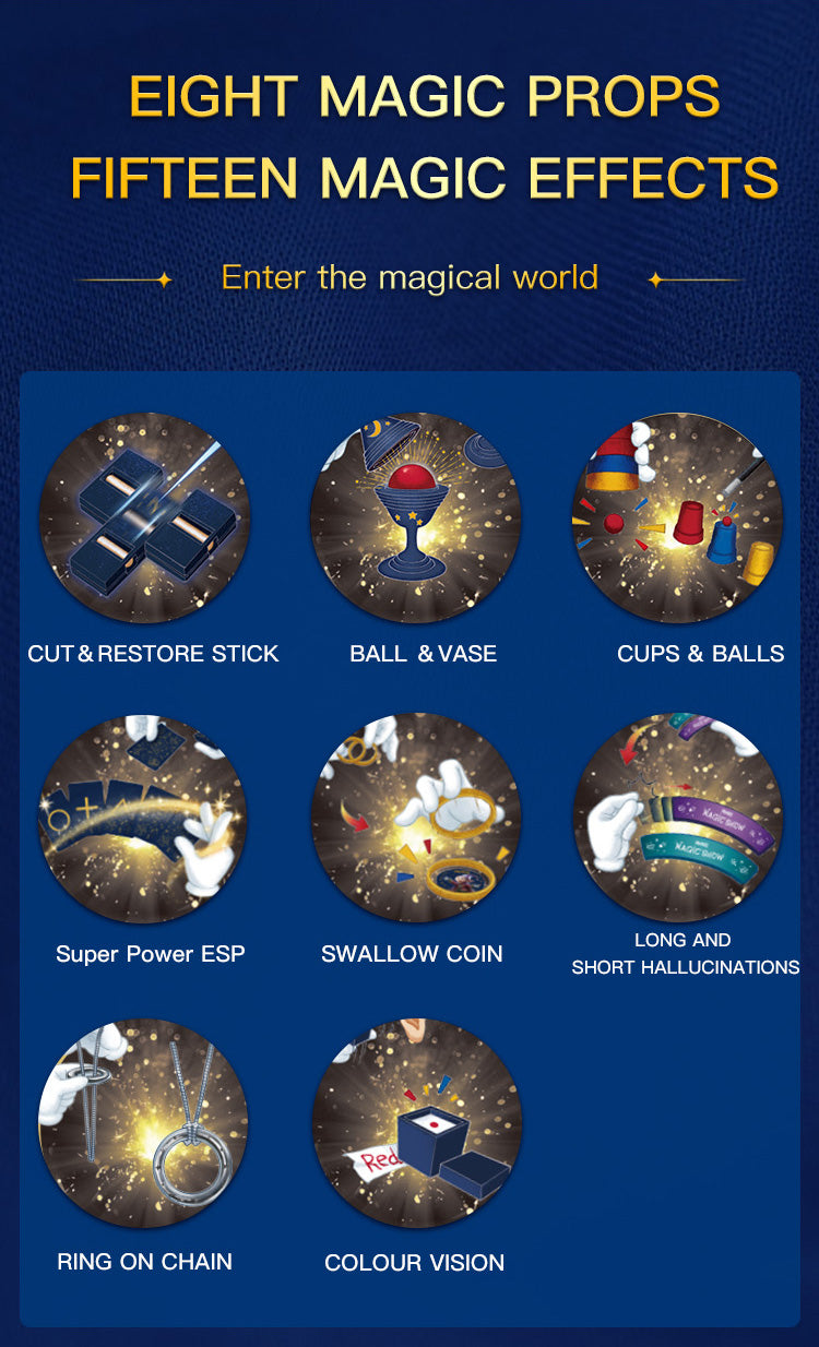 Set de Magia Infantil – MOFARI Magic (15+ Trucos)