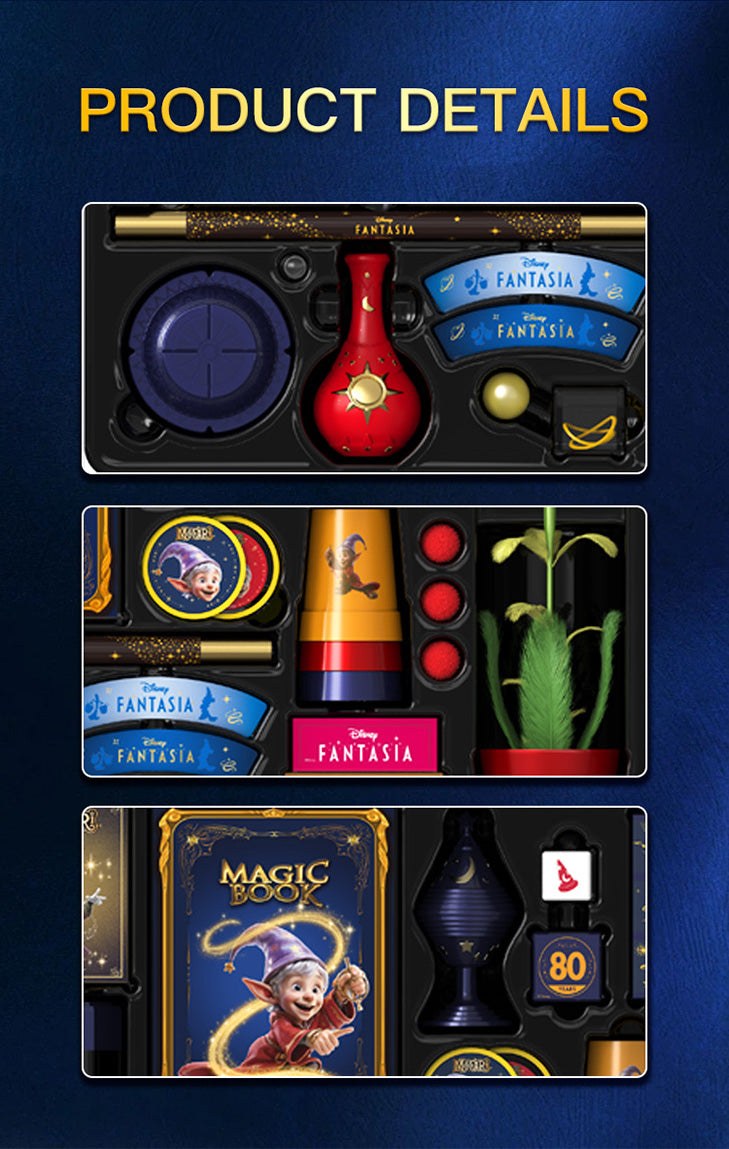 Set de Magia MOFARI 365 Trucos – Caja Mágica con 15 Accesorios y