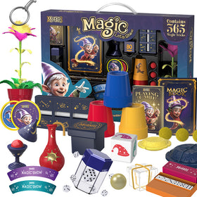 Set de Magia MOFARI 365 Trucos – Caja Mágica con 15 Accesorios y Tutoriales