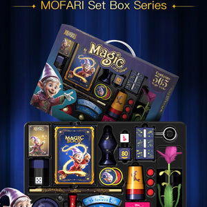 Set de Magia MOFARI 365 Trucos – Caja Mágica con 15 Accesorios y Tutoriales