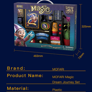 Set de Magia MOFARI 365 Trucos – Caja Mágica con 15 Accesorios y Tutoriales