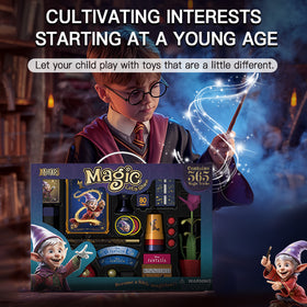 Set de Magia MOFARI 365 Trucos – Caja Mágica con 15 Accesorios y Tutoriales