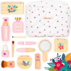 Set de Maquillaje de Juguete Little Woman - 17 piezas