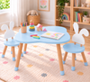 Set Mesa Infantil Conejito + 2 Sillas