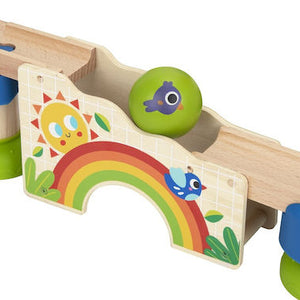 Set de Pista de Bolas con Torre y Xilófono Musical – 44 Piezas