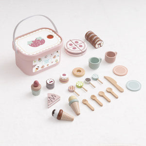 Set de Repostería de Madera con Canasta - 31 Piezas