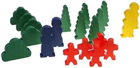 Set de Tren de Madera con Pista y Ciudad – 100 piezas