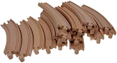 Set de Tren de Madera con Pista y Ciudad – 100 piezas