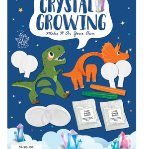 Kit Educativo Crystal Growing Dinosaurios