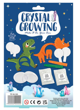 Kit Educativo Crystal Growing Dinosaurios
