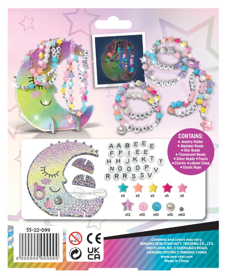 Kit de Cuentas con Letras DIY