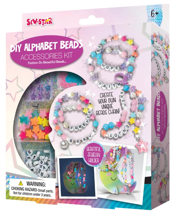 Kit de Cuentas con Letras DIY