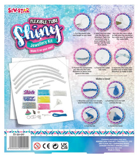 Kit de Joyería con Tubos Flexibles Brillantes