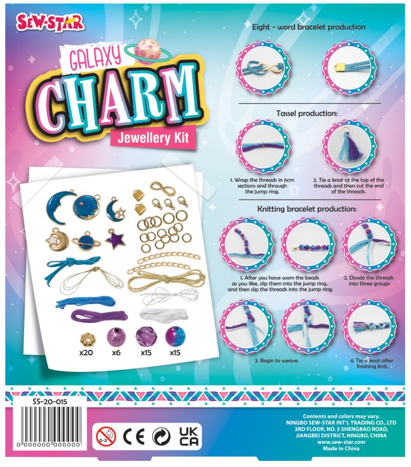 Kit de Joyería Galaxy Charm
