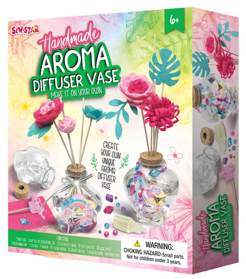 Jarrón Difusor de Aroma Hecho a Mano