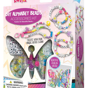 Kit de Accesorios con Cuentas de Alfabeto