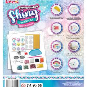 Kit de Joyería Shiny con Pintura de Diamante