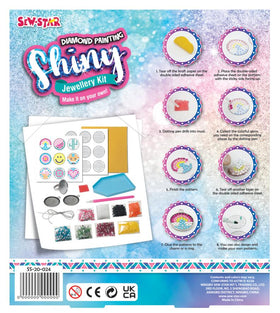 Kit de Joyería Shiny con Pintura de Diamante