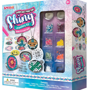 Kit de Joyería Shiny con Pintura de Diamante
