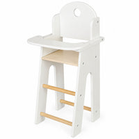 Silla Alta de Madera para Muñecas