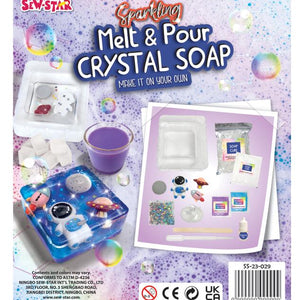 Jabón de Cristal para Derretir y Verter