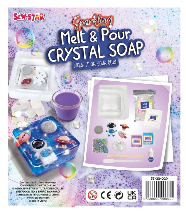 Jabón de Cristal para Derretir y Verter