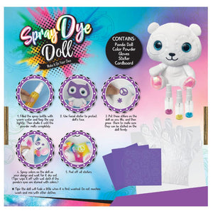 Muñeco Panda para Pintar con Spray