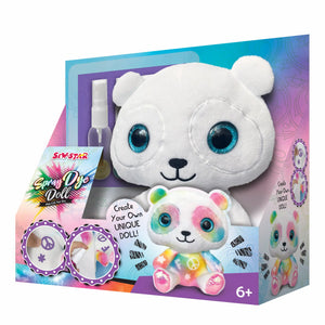 Muñeco Panda para Pintar con Spray